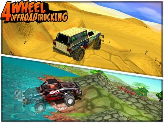 4 Wheel OffRoad Monster Truck screenshot 5