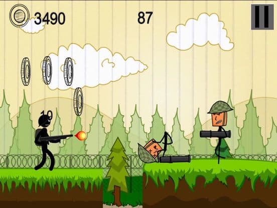A Stickman Shooter - Sniper Vs Shooting Assassin Soldiers screenshot 4