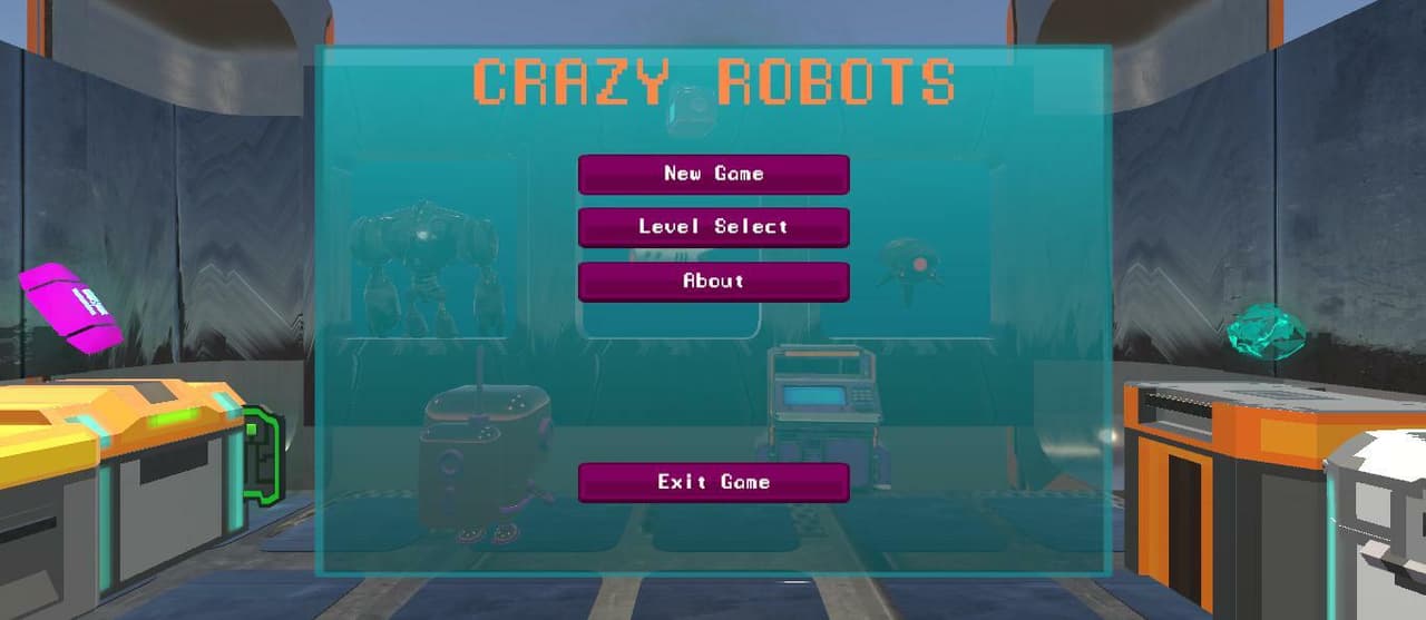 Crazy Robots (Earis-X) screenshot 2
