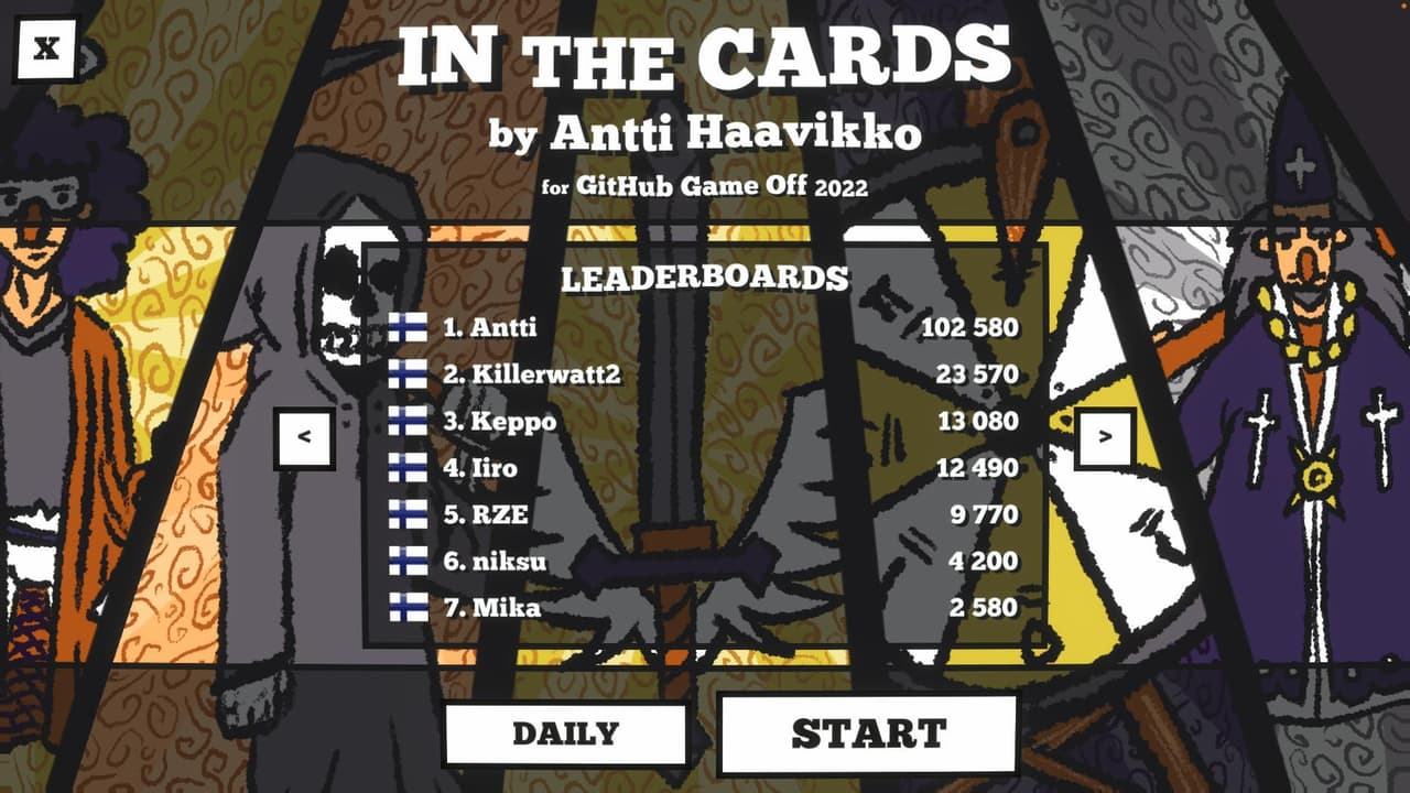In the Cards (anttihaavikko) screenshot 2