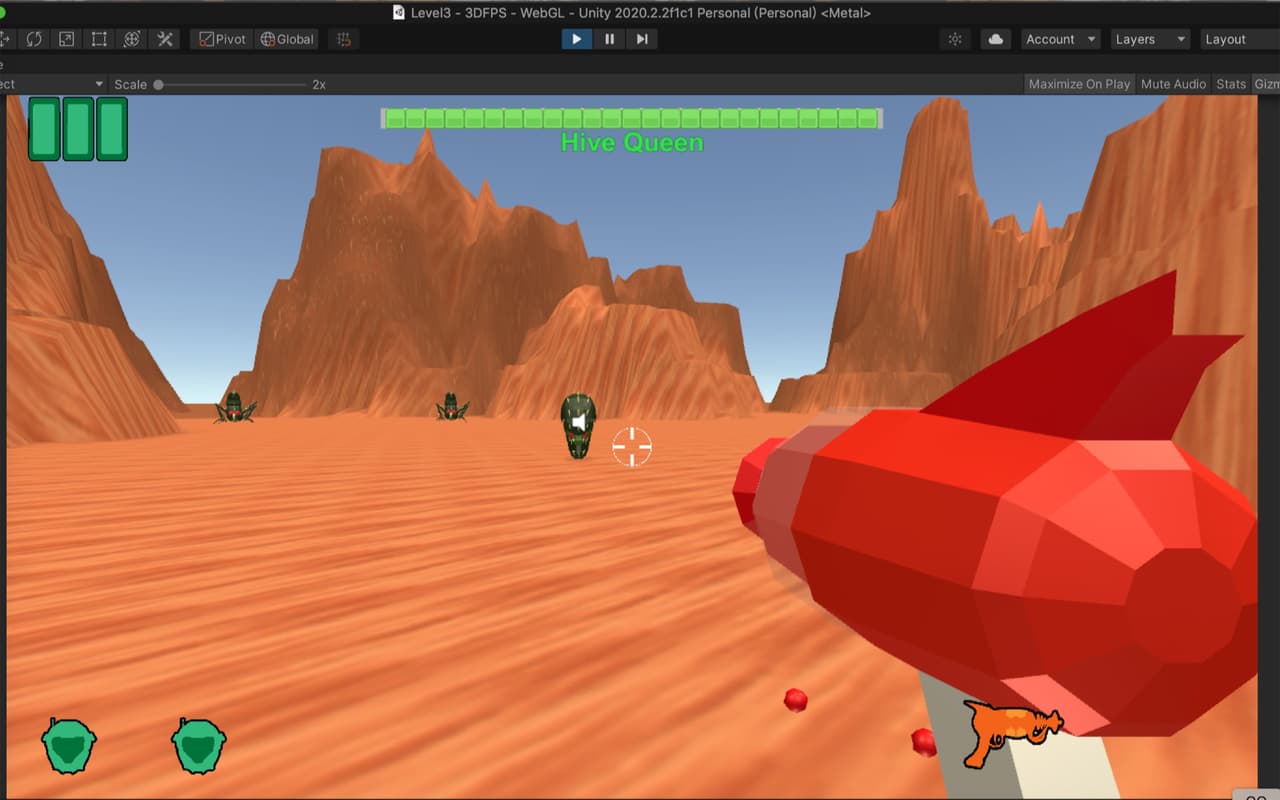 3DFPS completion screenshot 2