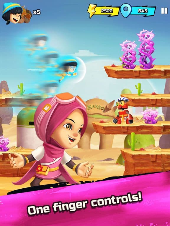 BoBoiBoy Galaxy Run screenshot 3