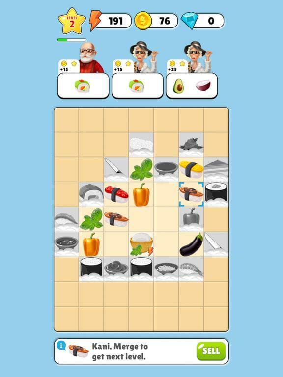 Merge Sushi screenshot 2