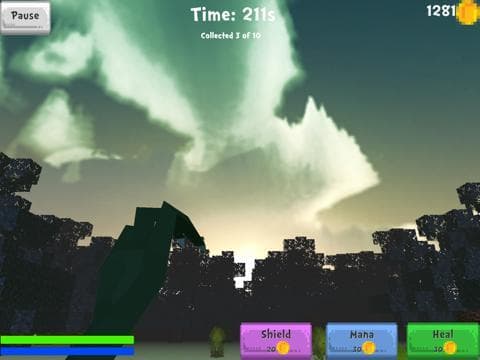 Block Dino World - Rail Shooter Raptor Hunter Mini Game Edition screenshot 3