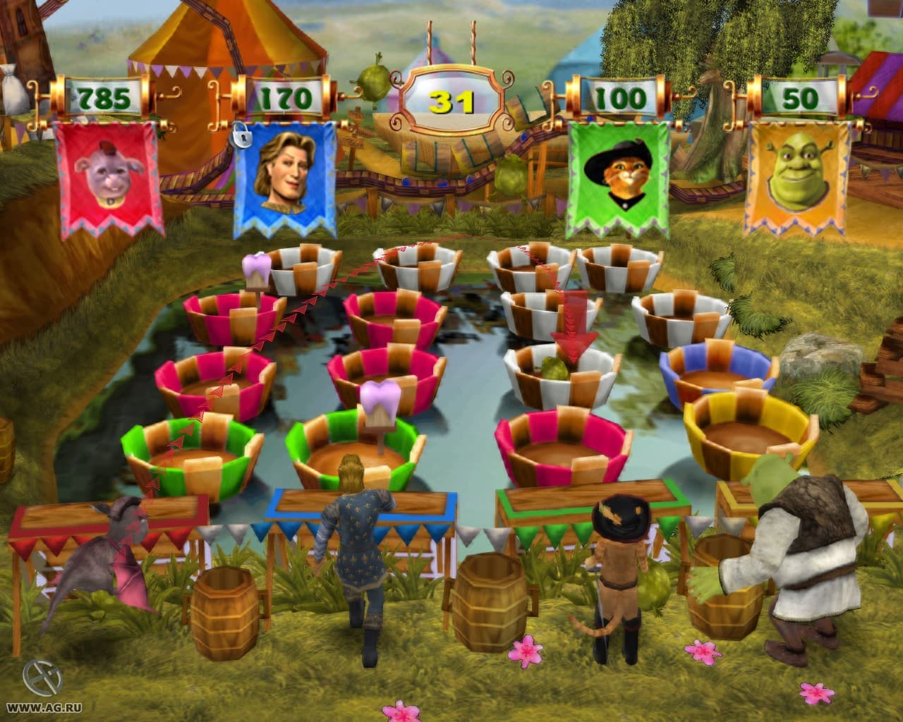 Shreks Carnival Craze Party Games screenshot 2