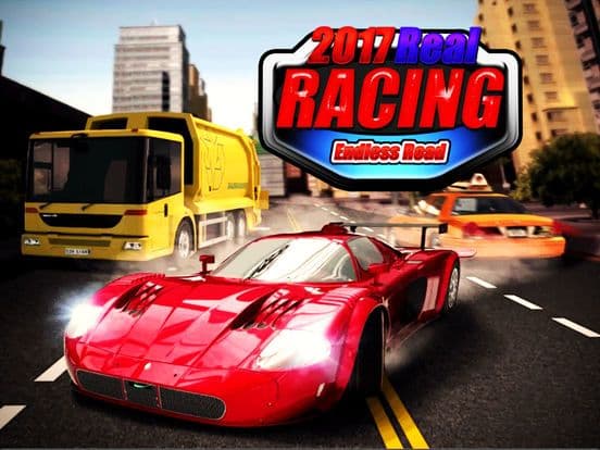 2017 Real Traffic Racing Endless Road Pro screenshot 2