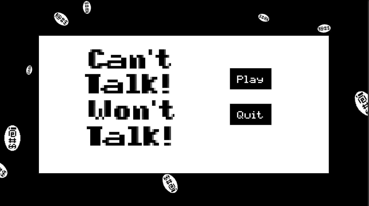 Cant Talk Wont Talk screenshot 2