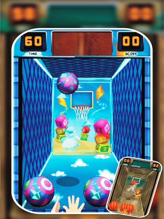 Basketball Slam Dunk - Through The Hoop screenshot 3