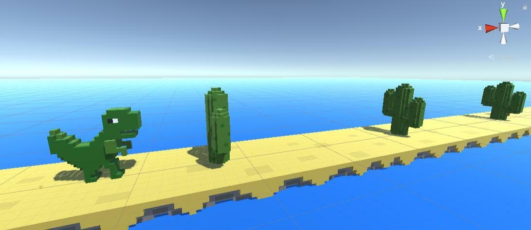 Dino Run 3D (itch)