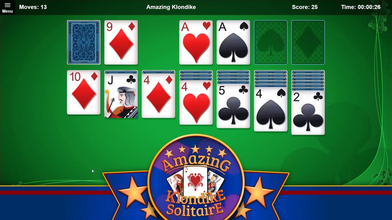 Amazing Klondike Solitaire screenshot 2