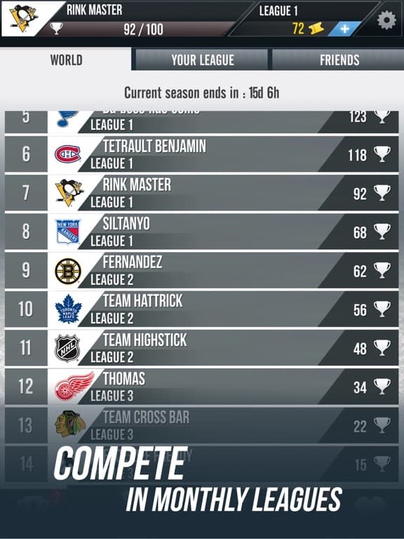 NHL Figures League screenshot 5