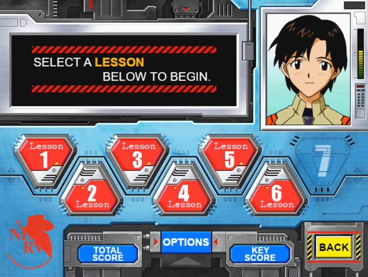 Shinseiki Evangelion: Typing E-Keikaku screenshot 2
