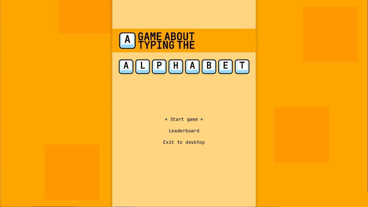 A Game About Typing The Alphabet screenshot 5