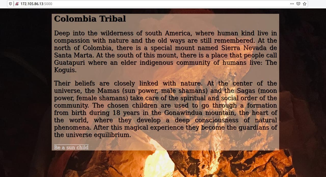 Colombia Tribal