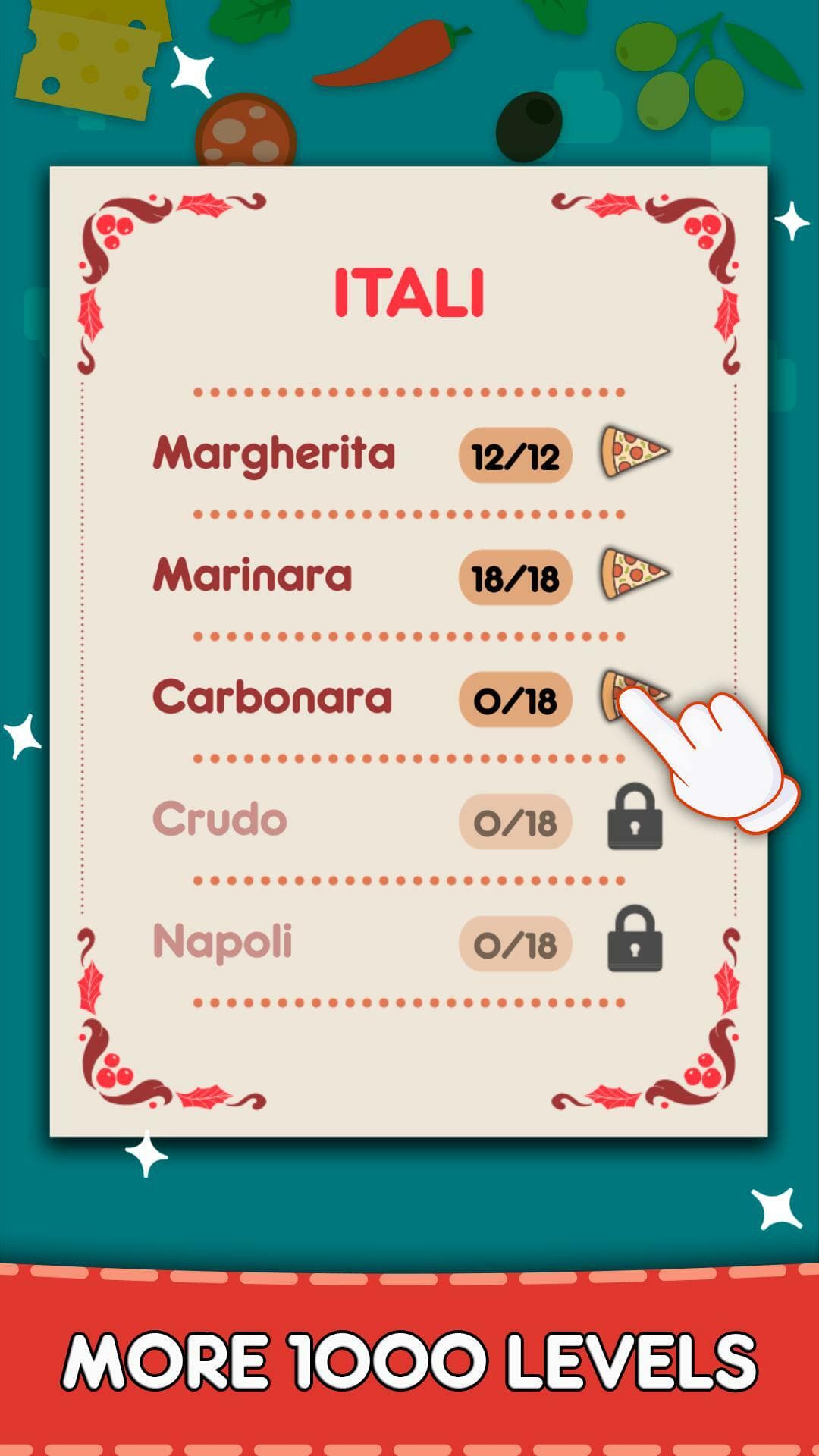 Pizza Word - Word Game Puzzle screenshot 4