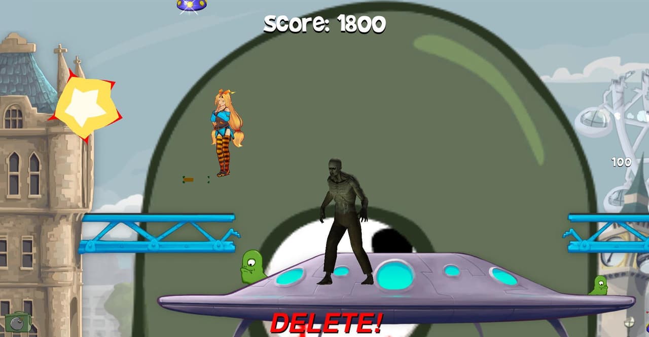 The #BROKEN Side-Scroller screenshot 6