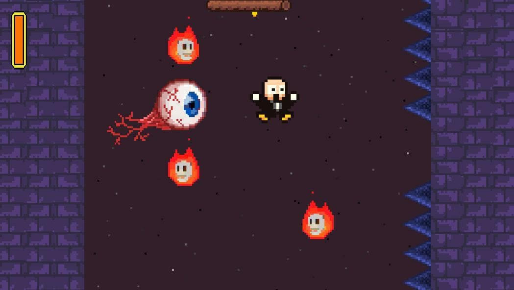 Tuxedo, Watch out for the rock! screenshot 2