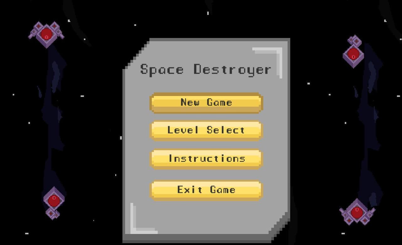 Space Destroyer (neongray) screenshot 2