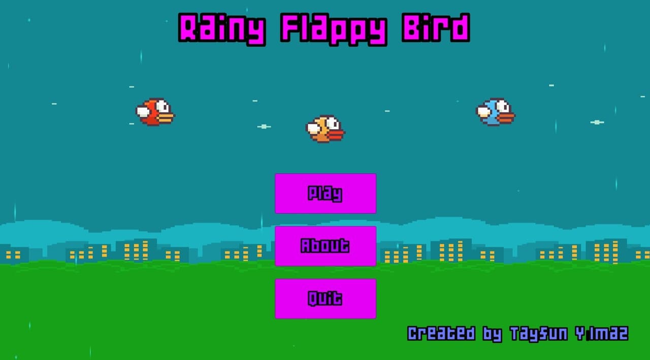 Rainy Flappy Bird screenshot 2