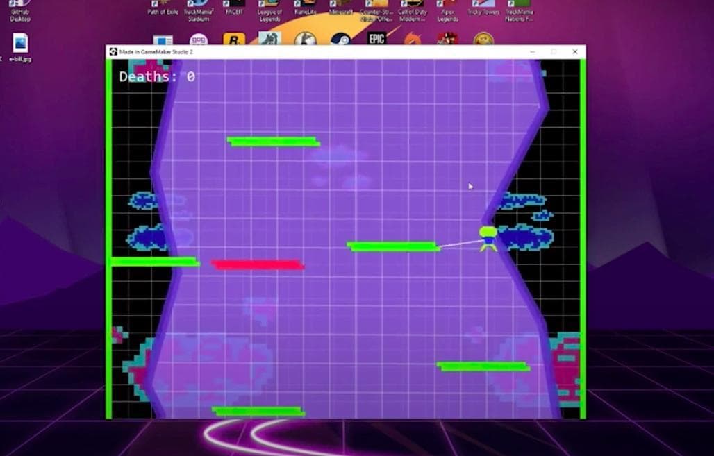 Space Climber (itch) screenshot 2