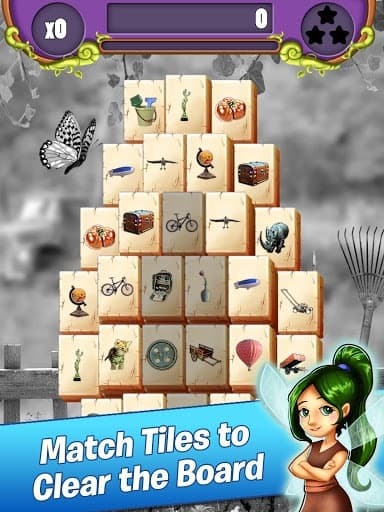 Mahjong Garden Four Seasons - Free Tile Game screenshot 2