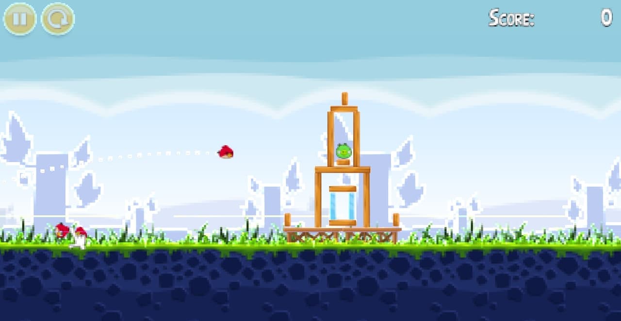Angry Birds 8-Bit screenshot 2