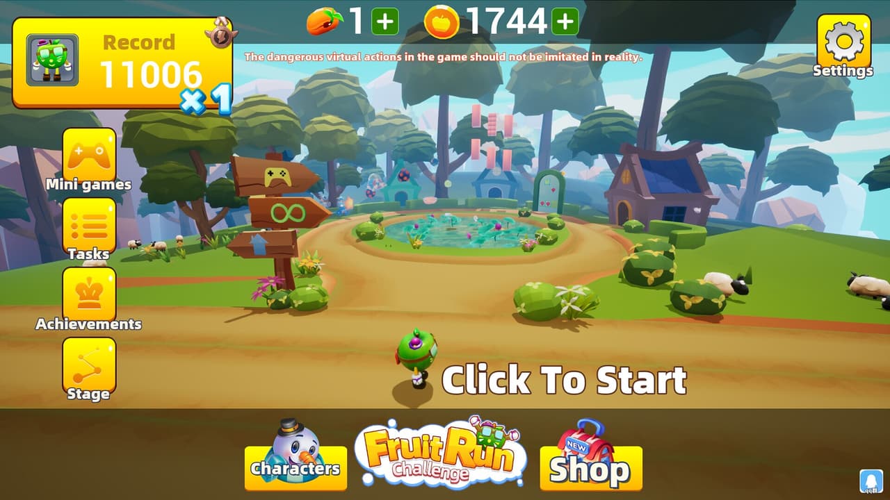 Fruit Run: Challenge screenshot 5