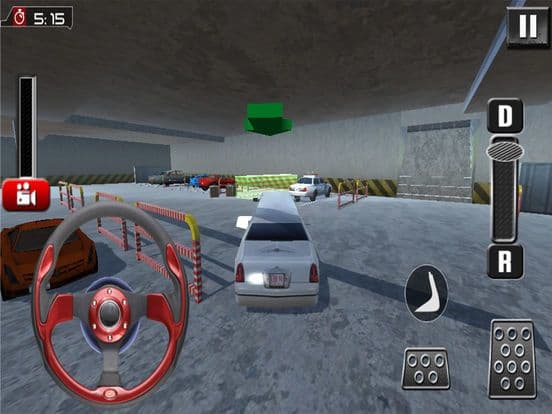 Real Limo City Car Parking 3D