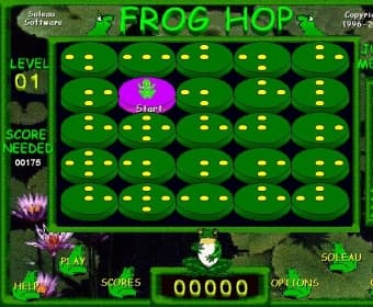 Frog Hop Game