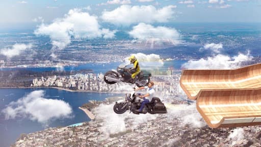 Chained Bikes: Mega Ramp Stunts screenshot 5