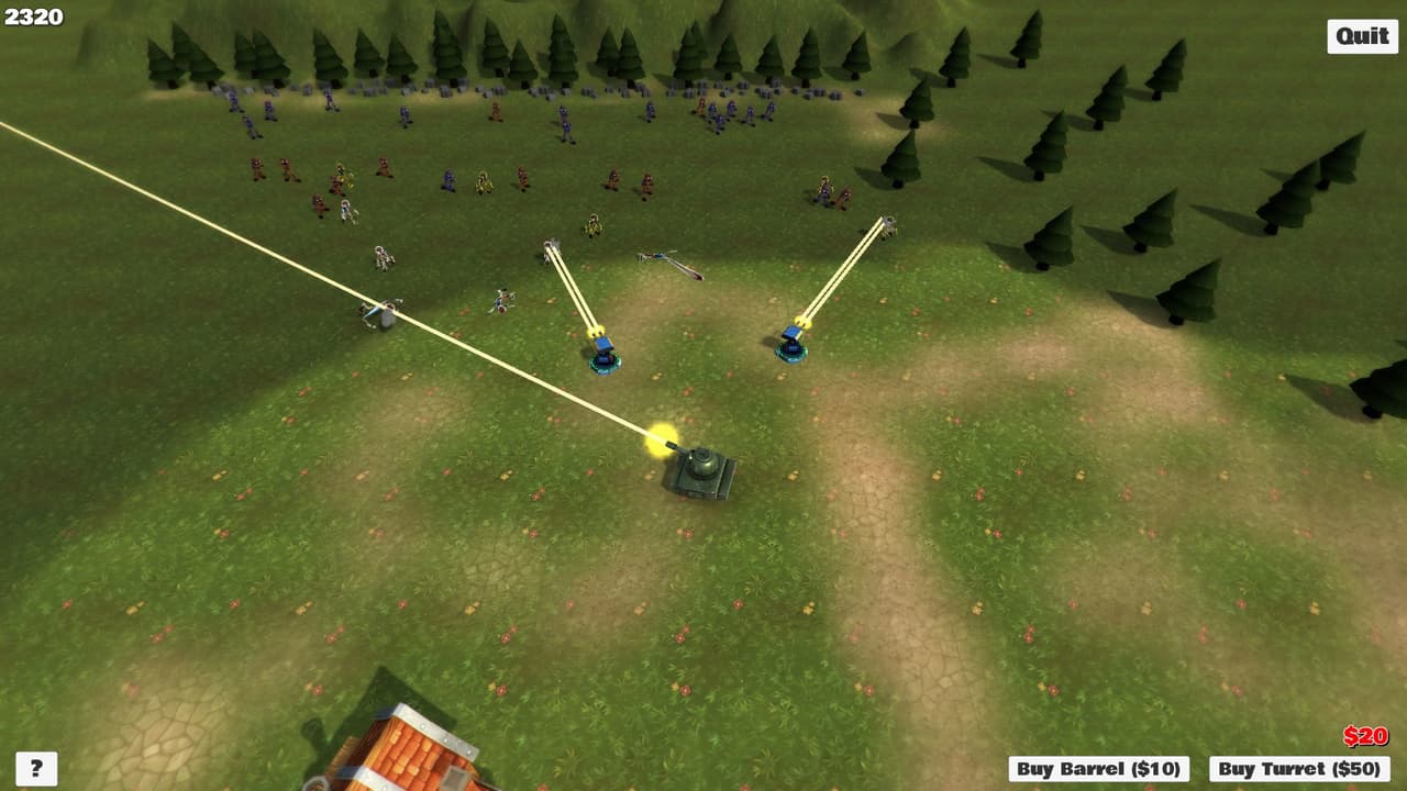 Tank vs Zombies screenshot 2
