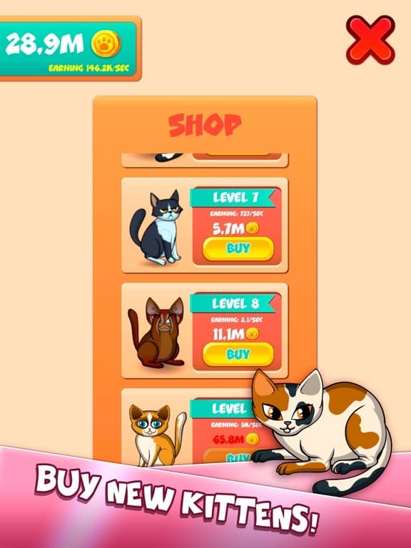 Kitten Evolution: Meow Clicker screenshot 5