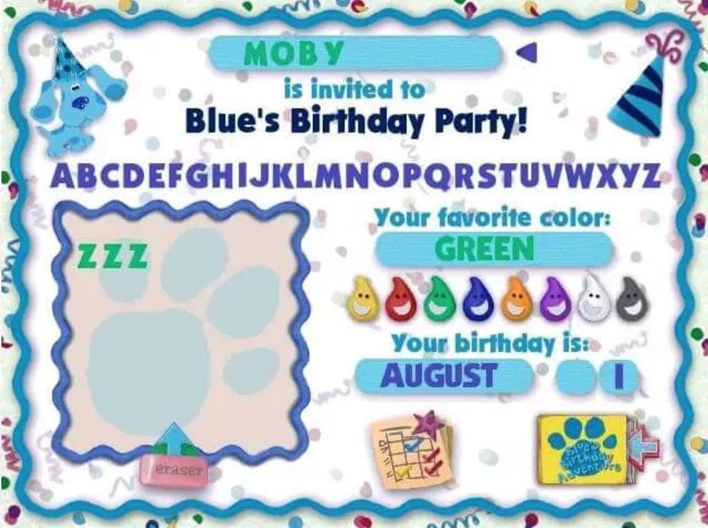 Blues Clues: Blues Birthday Adventure screenshot 5