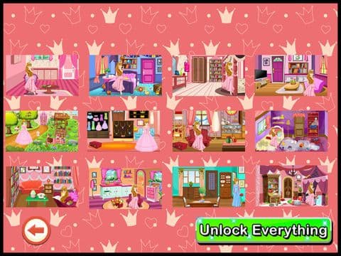 A Princess Escape Hidden Objects Puzzle - can you escape the room in this dress up doors games for kids girls