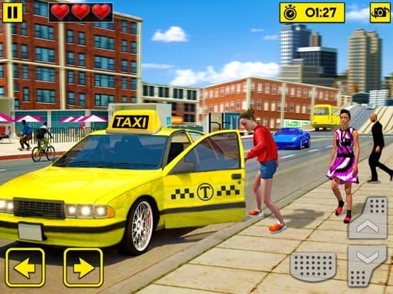 Radio Taxi Driving Game 2021 screenshot 3