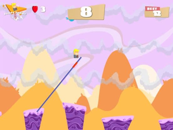 Trump the Jumpy President - Pole Vault Edition
