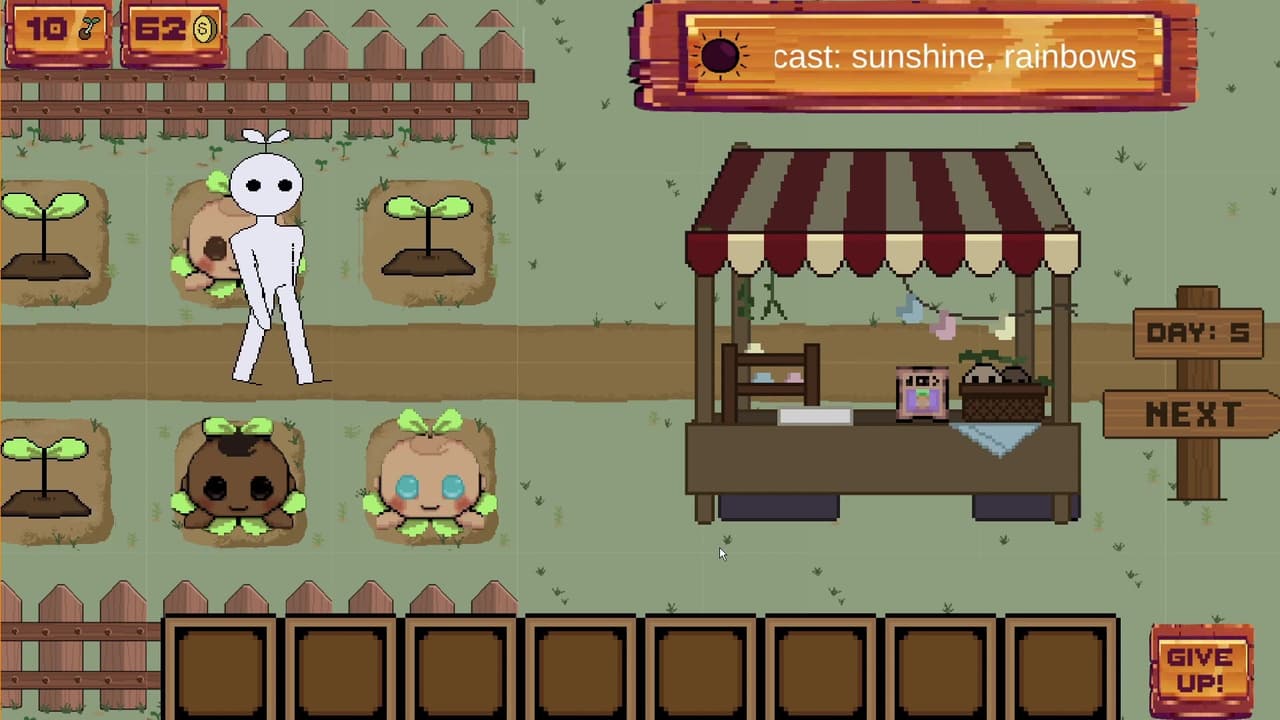 Sprouts (BobaFrogStudios, VioletDes, unagidon, jessicanam, dananacon) screenshot 2