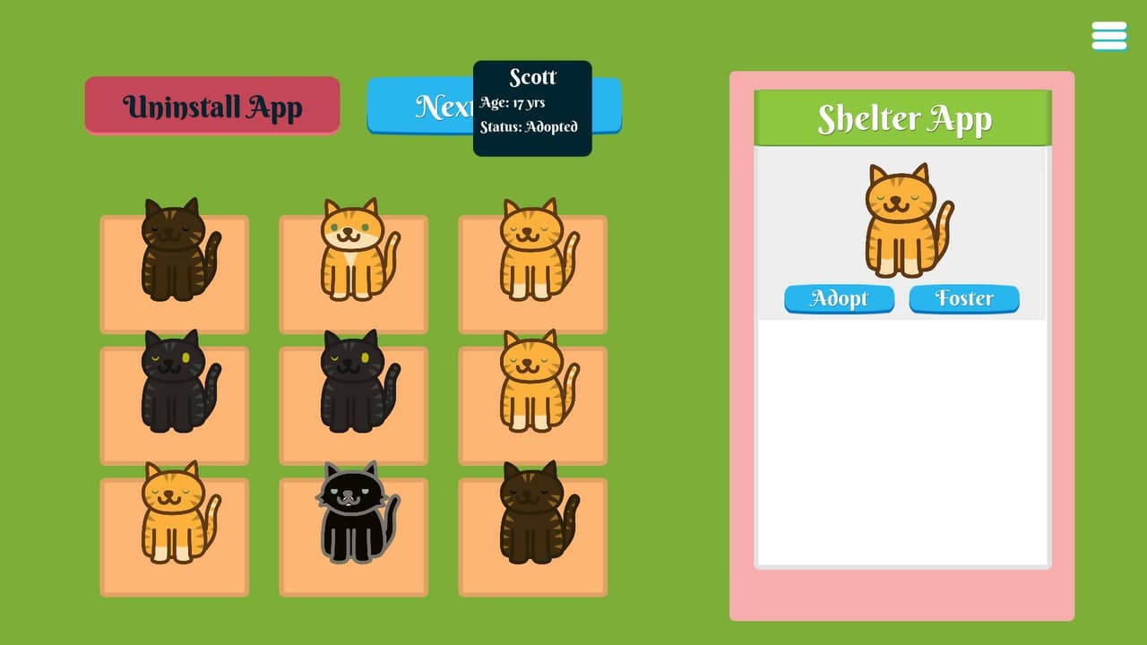 Cat Shelter - Foster Home Sim screenshot 5