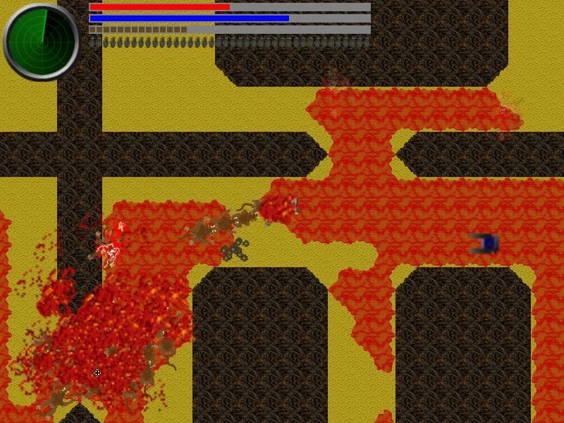 The Sand Man defends Sand Land from the Monkey Horde of Doom and some kind of CREEPY Lich guy screenshot 2