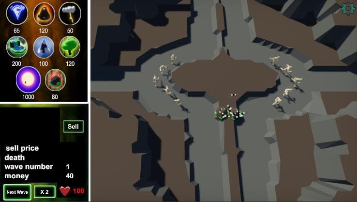 Nature VS humanity TD screenshot 5
