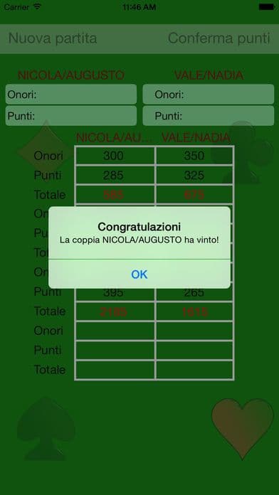 Burraco Score Light