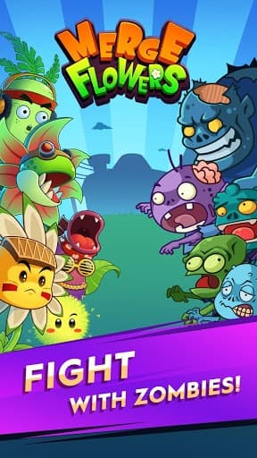 Merge Flowers vs Zombies screenshot 2