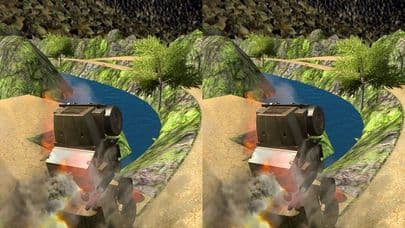 Vr Mountain Army Truck: Simulator game-s 2016 screenshot 4