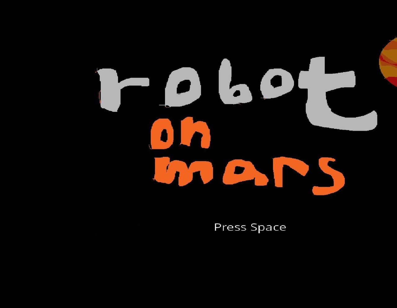 Robot On Mars