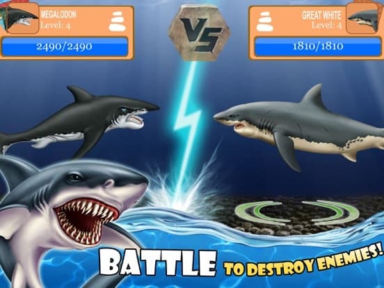 SHARK WORLD -water battle game screenshot 3