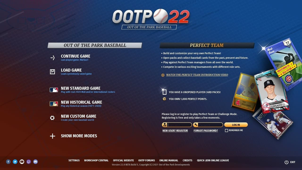 Out of the Park Baseball 22 screenshot 2