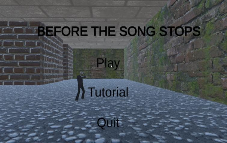Before the song stops