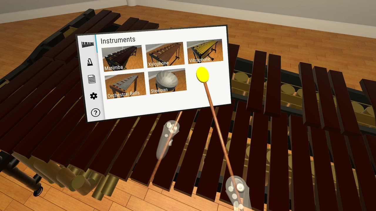 Percussive VR (itch)