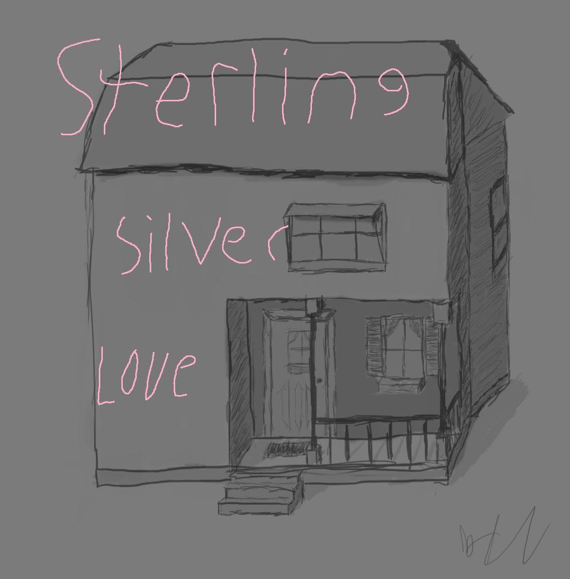 Sterling Silver Love