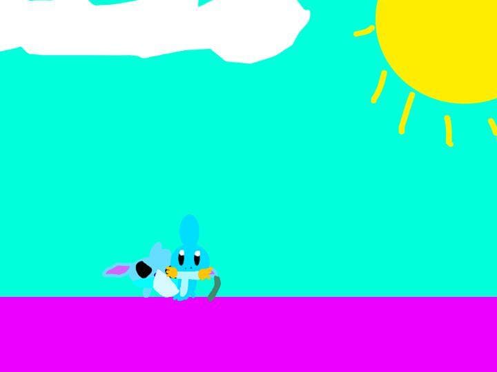 Mudkip Vs Stitch BATTLE EACH OTHER